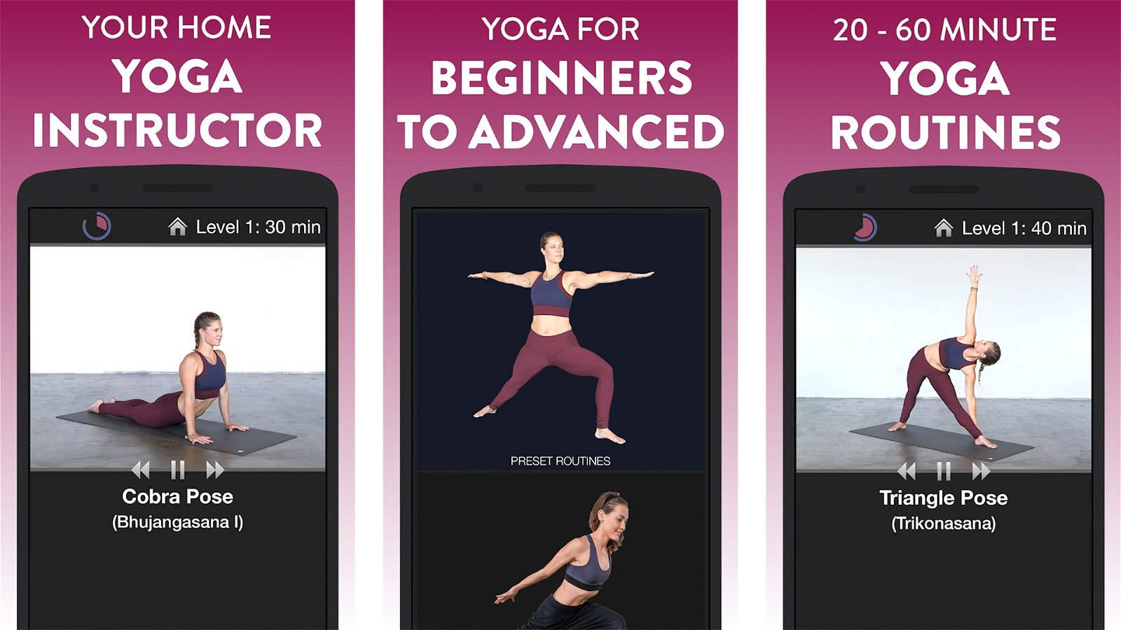 Simply Yoga iOS app