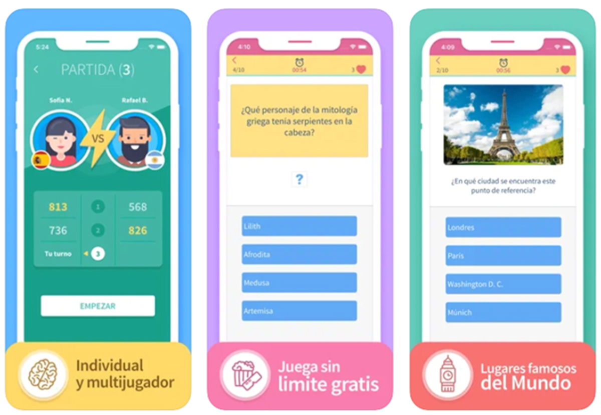 TRIVIA 360: juega sin límites y gratis en iPad