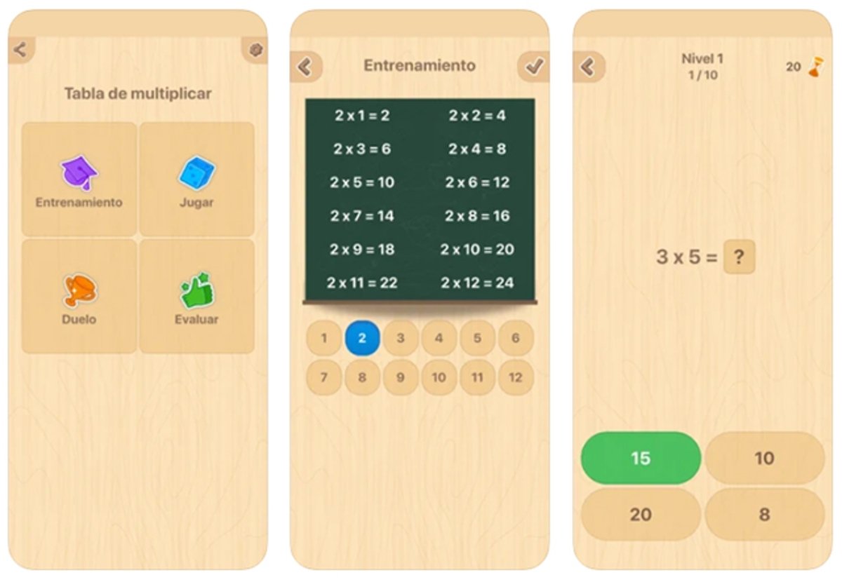 Multiplication table, math: an entertaining and fun game