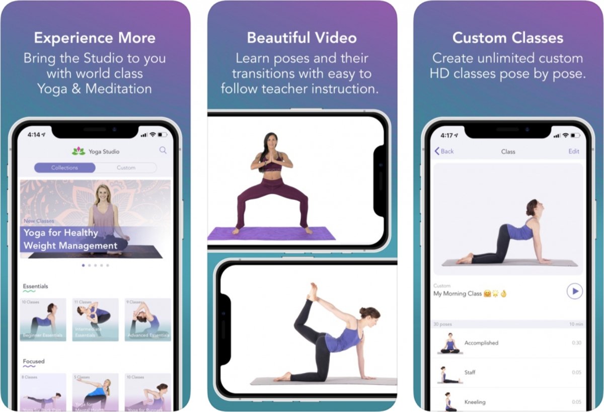 Yoga Studio iOS app