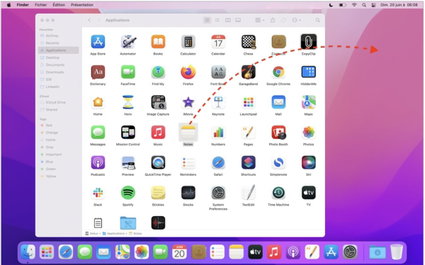 Create a Mac app shortcut