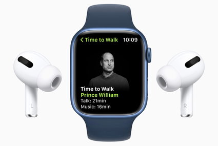 Prince William's Walking Time in Apple Fitness +