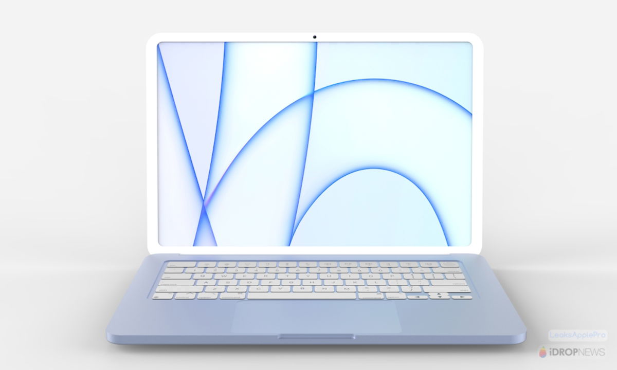 Render del posible MacBook Air (2022)