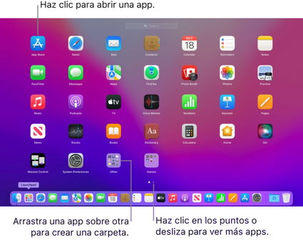 Use Mac Launchpad