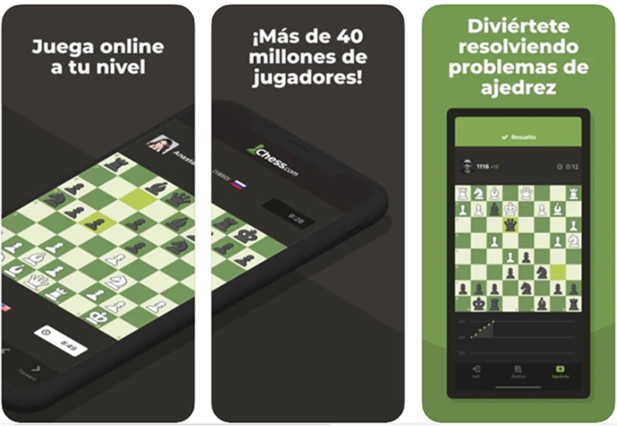 Chess: diviértete resolviendo problemas de ajedrez