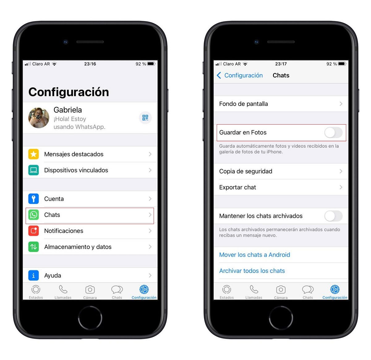 Cómo Evitar Que Whatsapp Guarde Las Fotos En La App Fotos Del Iphone 1991
