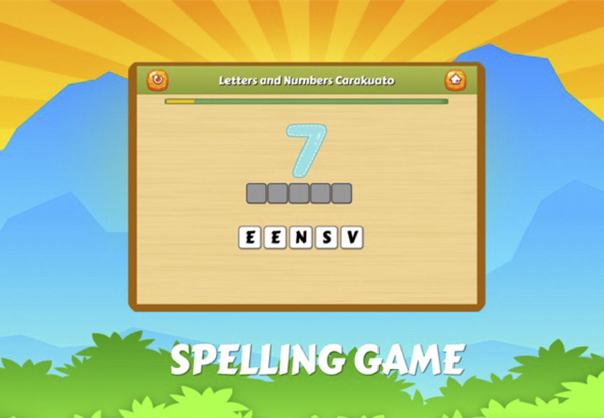 Letters and Numbers Carakuato: learn the alphabet and numbers