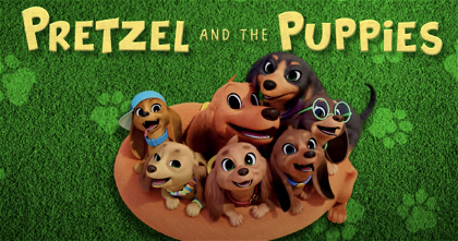 'Pretzel and the Puppies', una nueva serie animada para niños llega a Apple TV+