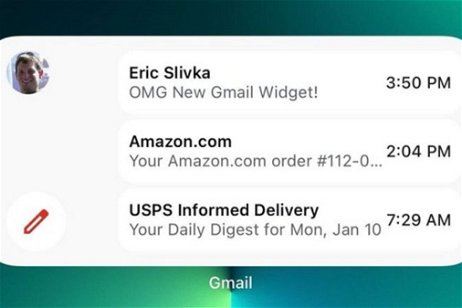 Gmail para iPhone y iPad se actualiza con un bonito widget