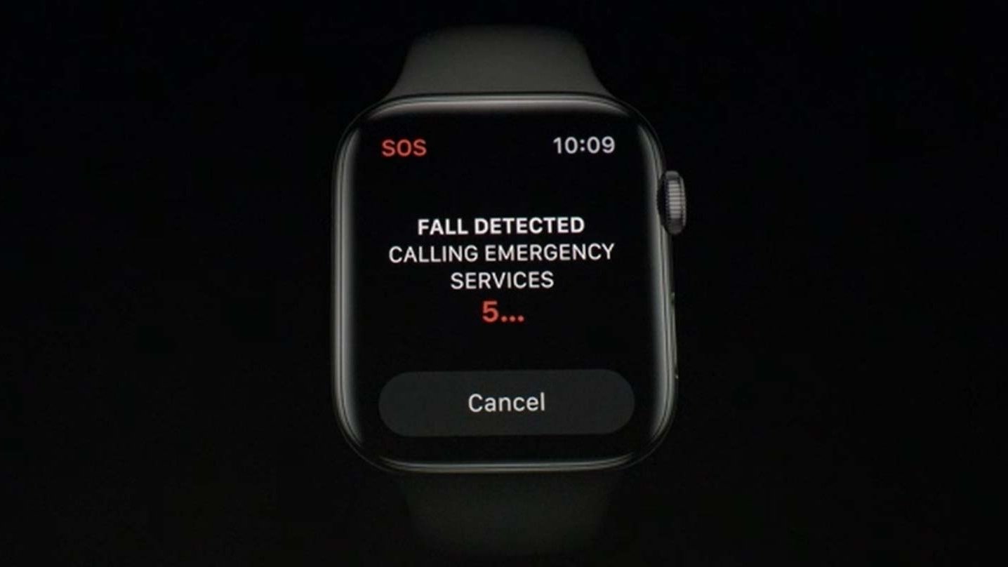 Detección de caídas del Apple Watch