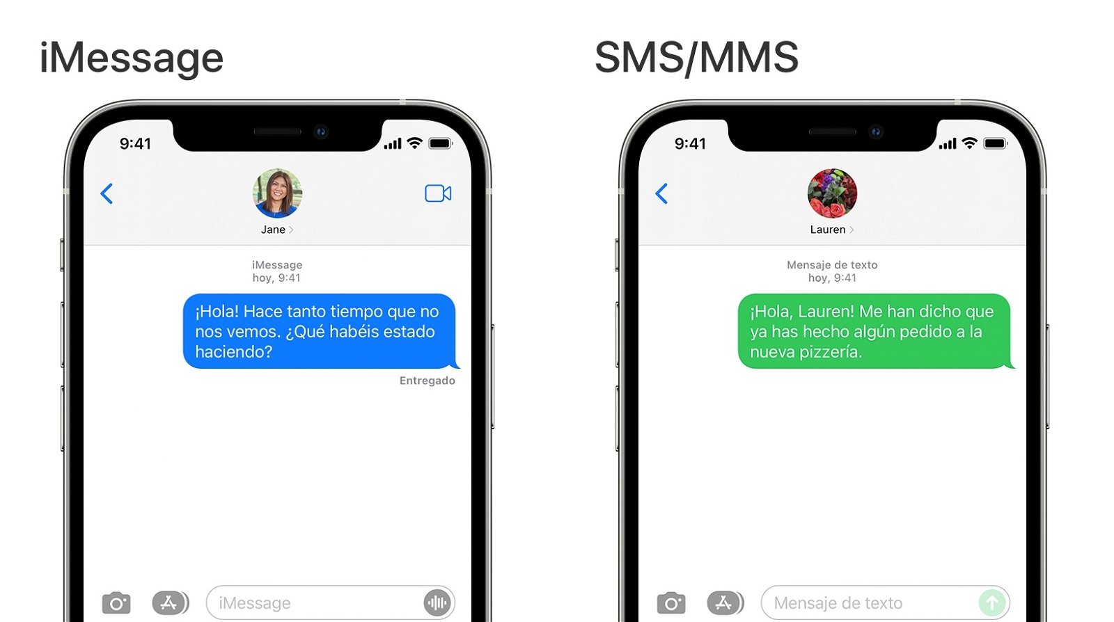 iMessage vs SMS