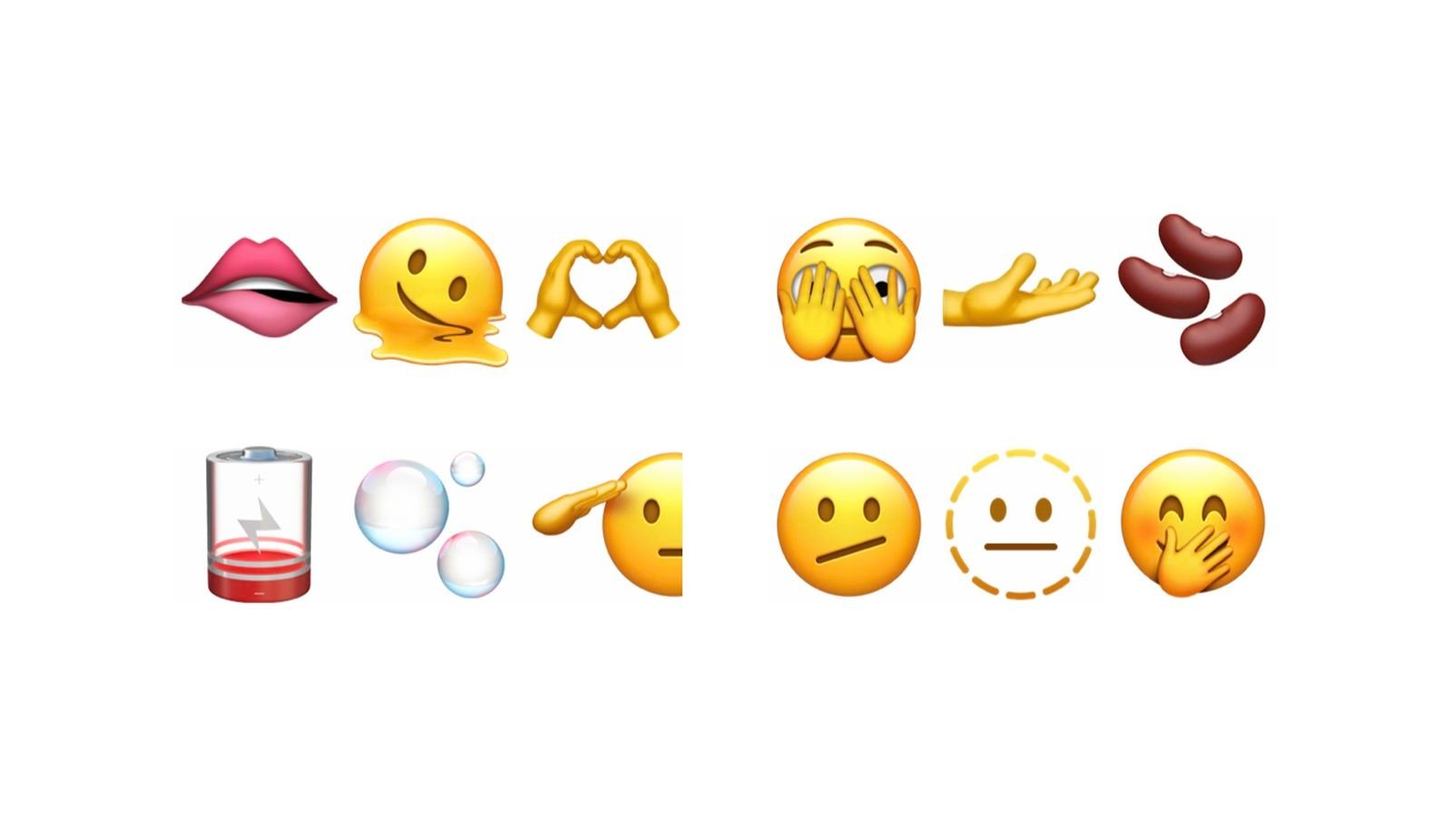 Emojis iOS 15.4