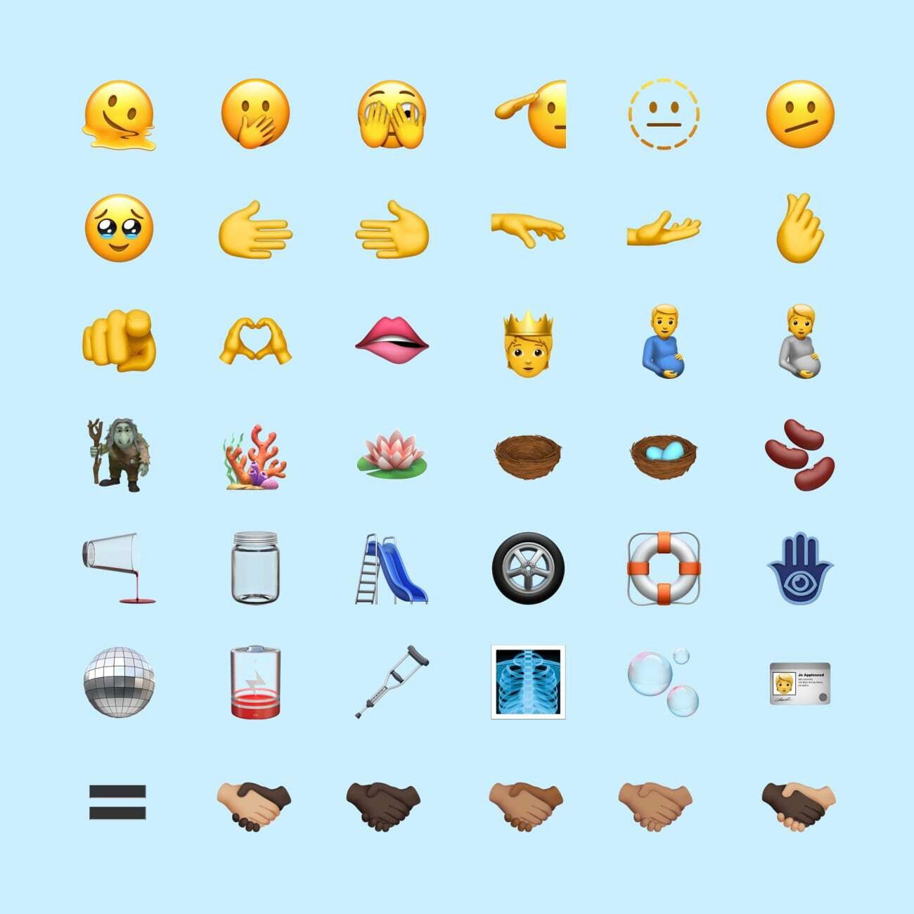 Nuevos emojis iOS 15.4