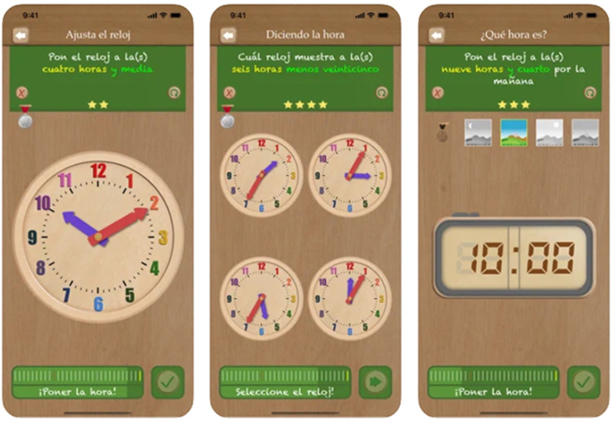 ‎Posar el rellotge: quina hora és?