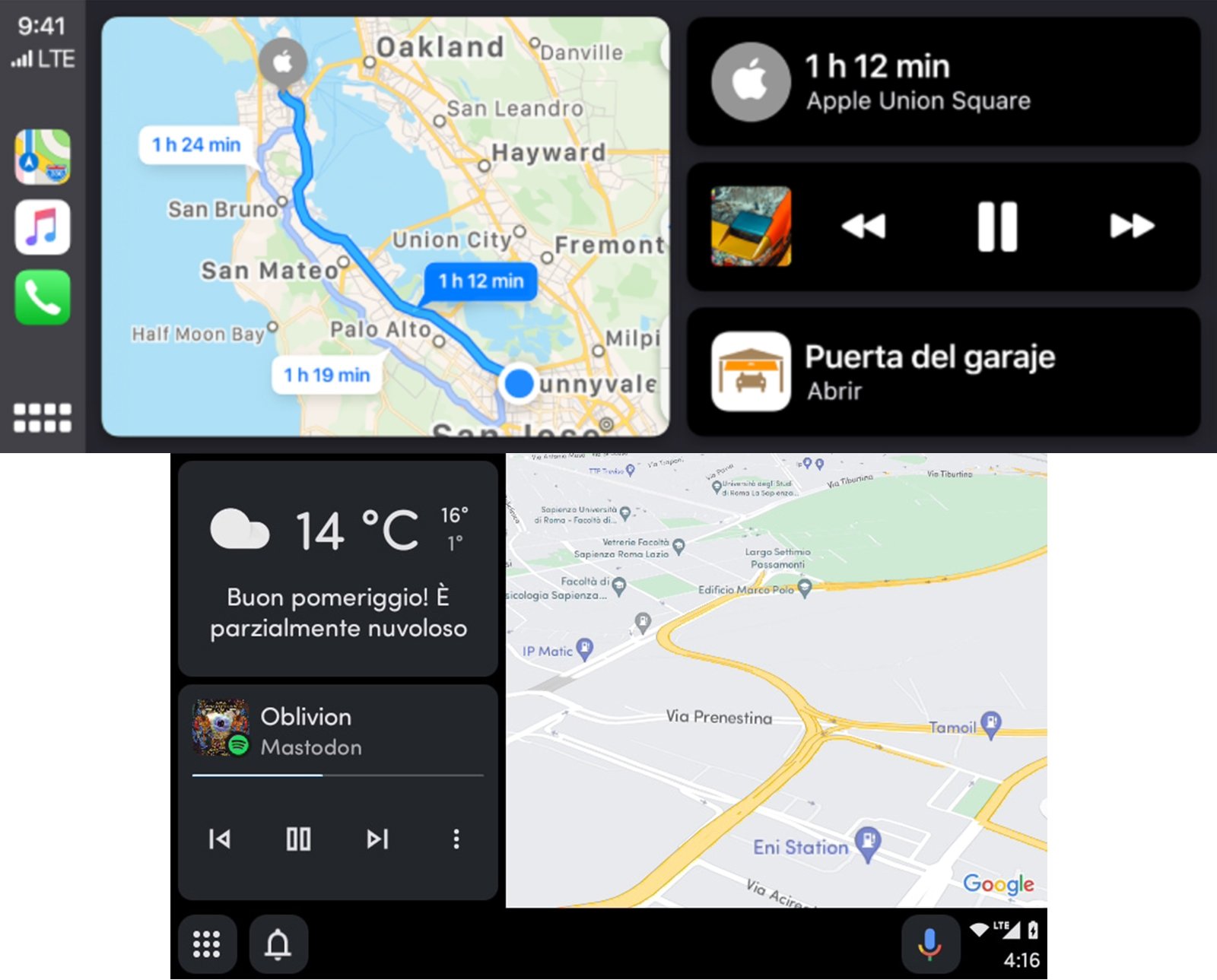 CarPlay vs. Android Auto
