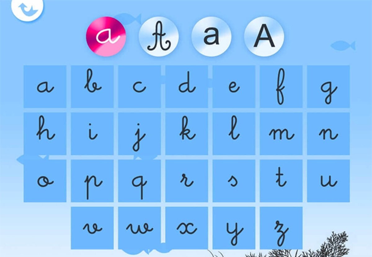 Dibuja el abecedario: dibuja letras y aprende