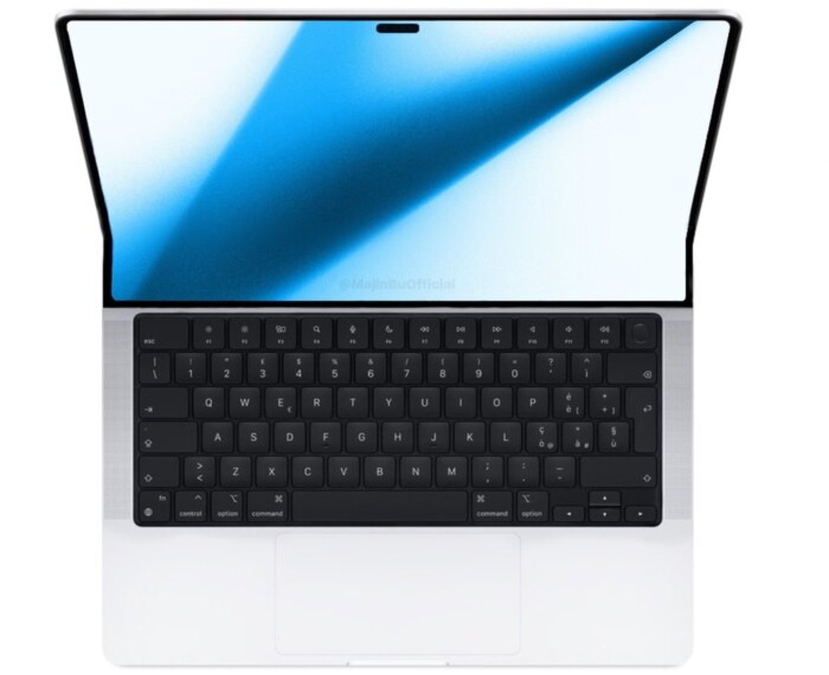 MacBook dengan layar lipat dan Touchbar