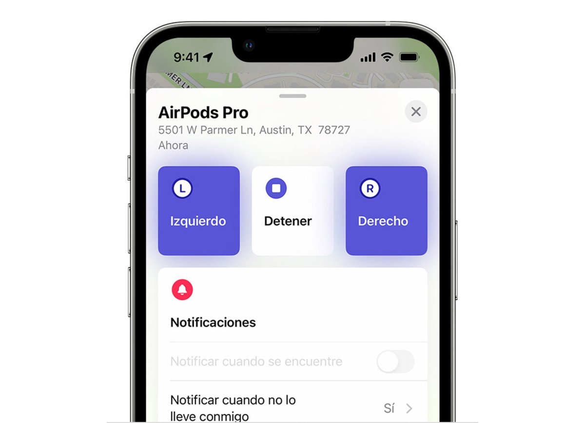 Cómo encontrar un AirPod desde el iPhone