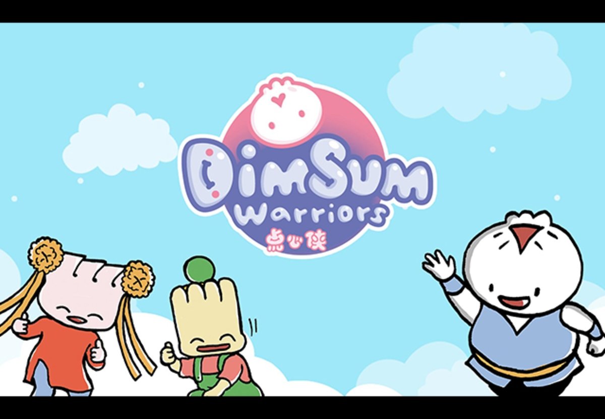 Dim Sum Warriors: Combines English and Mandarin Chinese