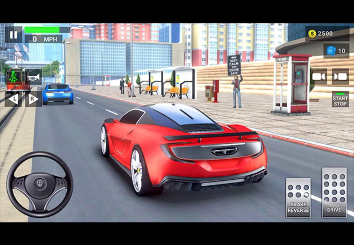 Juegos de Coches & Conducir 3D: escuela de manejo virtual