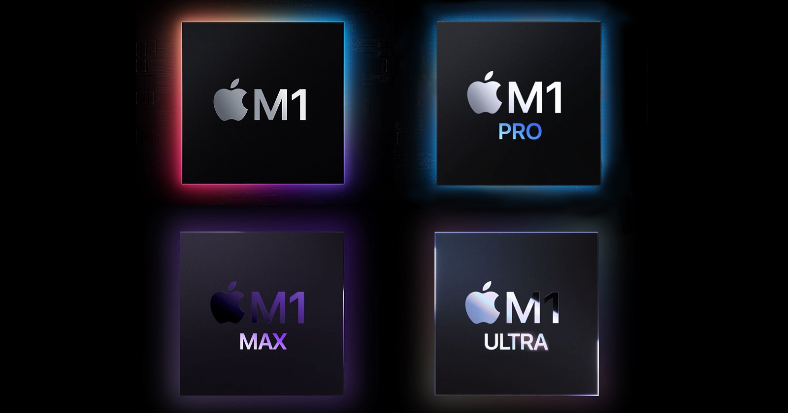 M1, M1 Pro, M1 Max y M1 Ultra