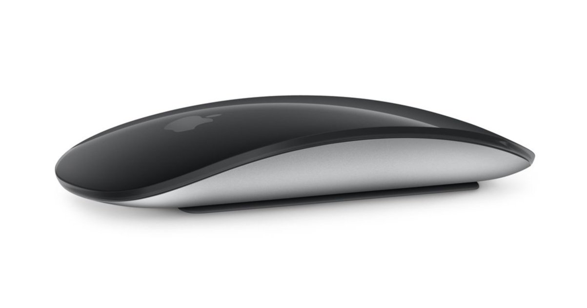 Magic Mouse con superficie Multi‑Touch negra