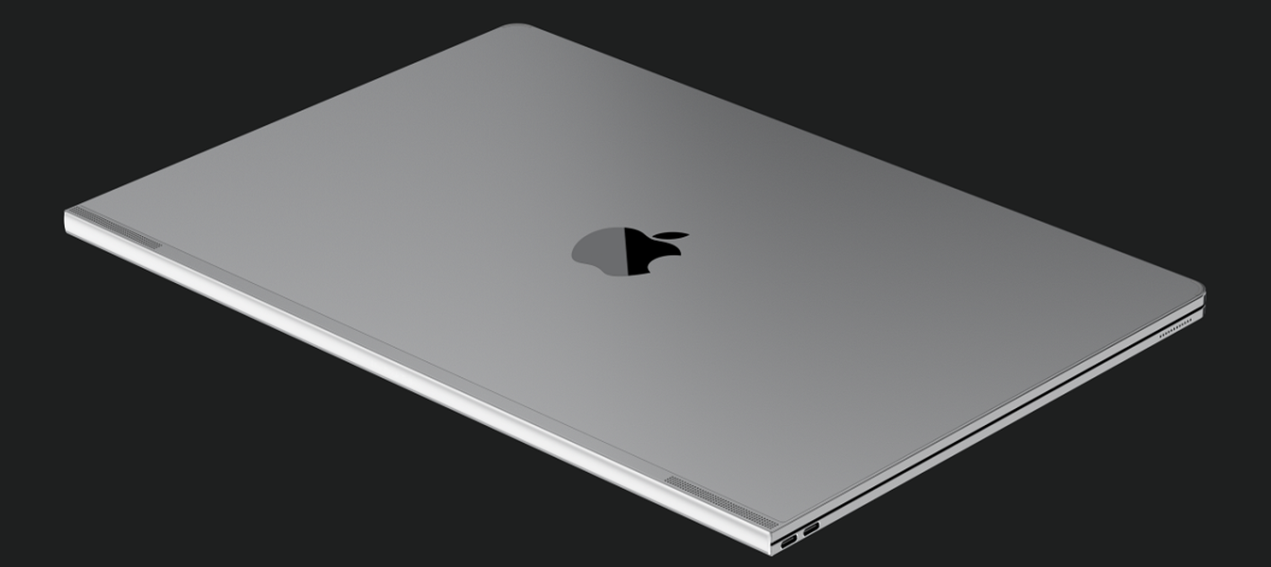 Seperti inilah tampilan MacBook dengan layar lipat