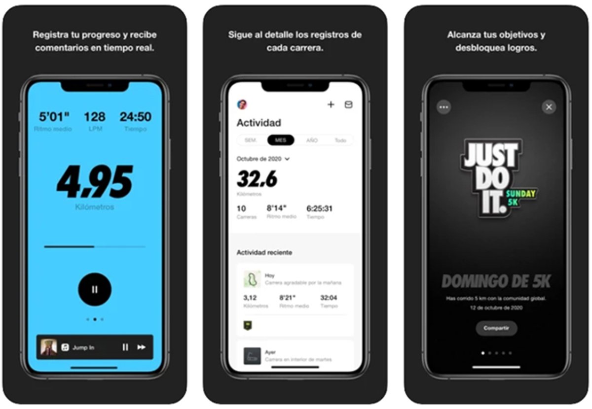 Nike Run Club: Track your progress and get real-time feedback
