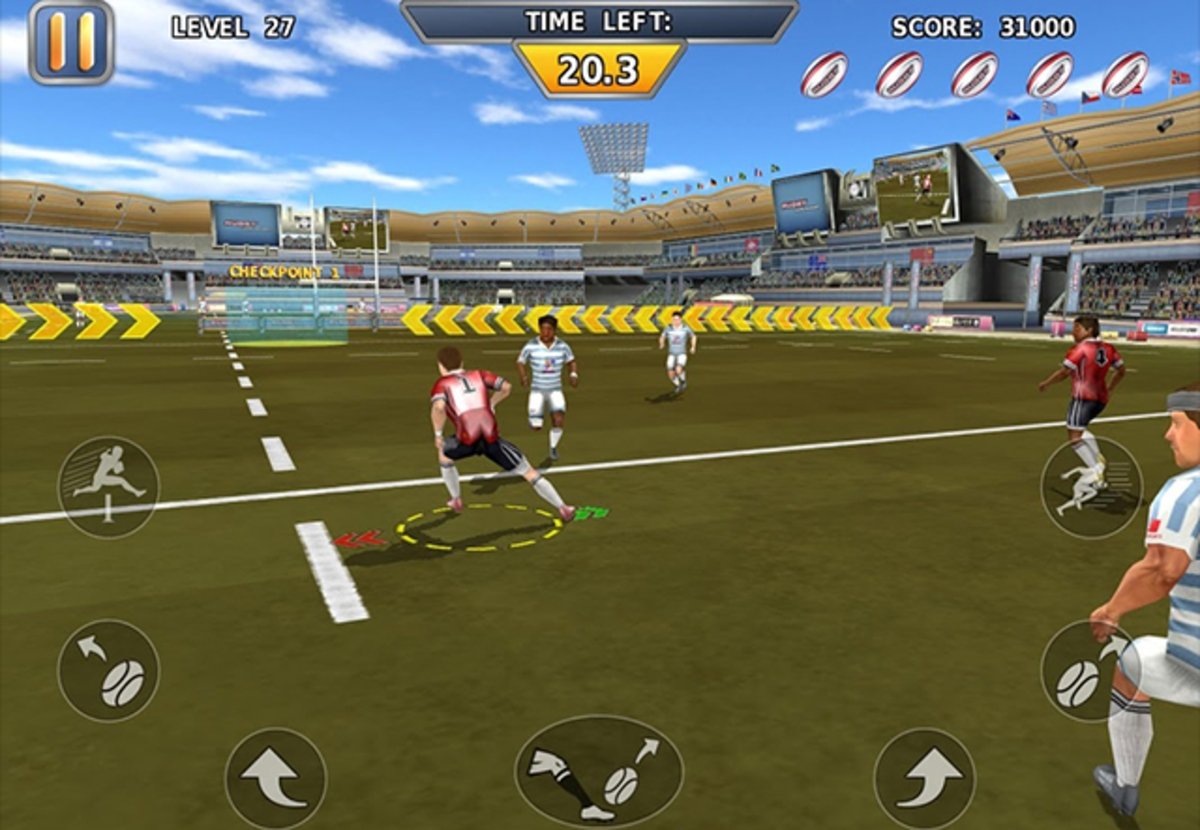 Rugby Hard Runner: aggressiveness and fury
