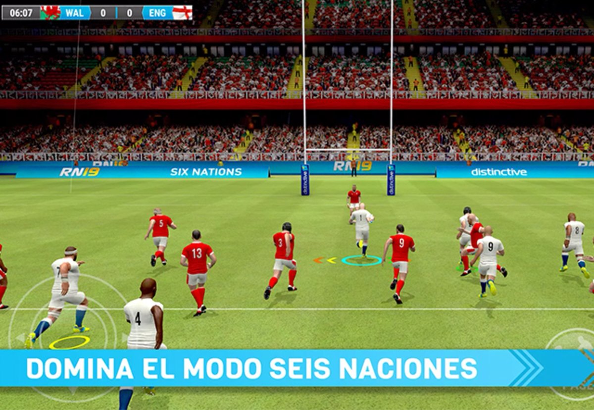 Rugby Nations 19 – 6 Nations Master Mode