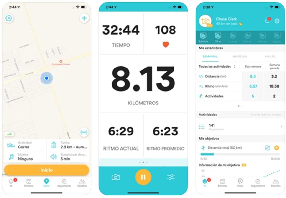 Runkeeper: detailed history of your exercises