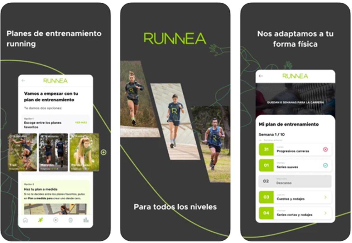 Runnea: run training plans