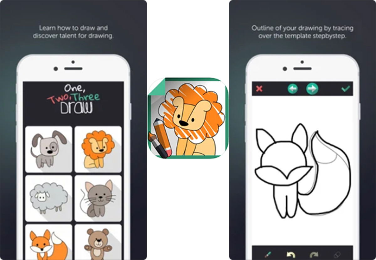Best apps learn to draw/paint from iPhone GEARRICE