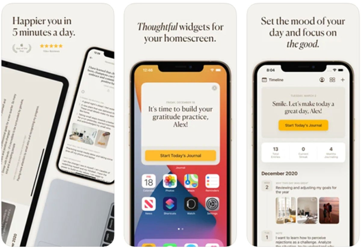 8 best apps for journaling from iPhone Gadgetonus