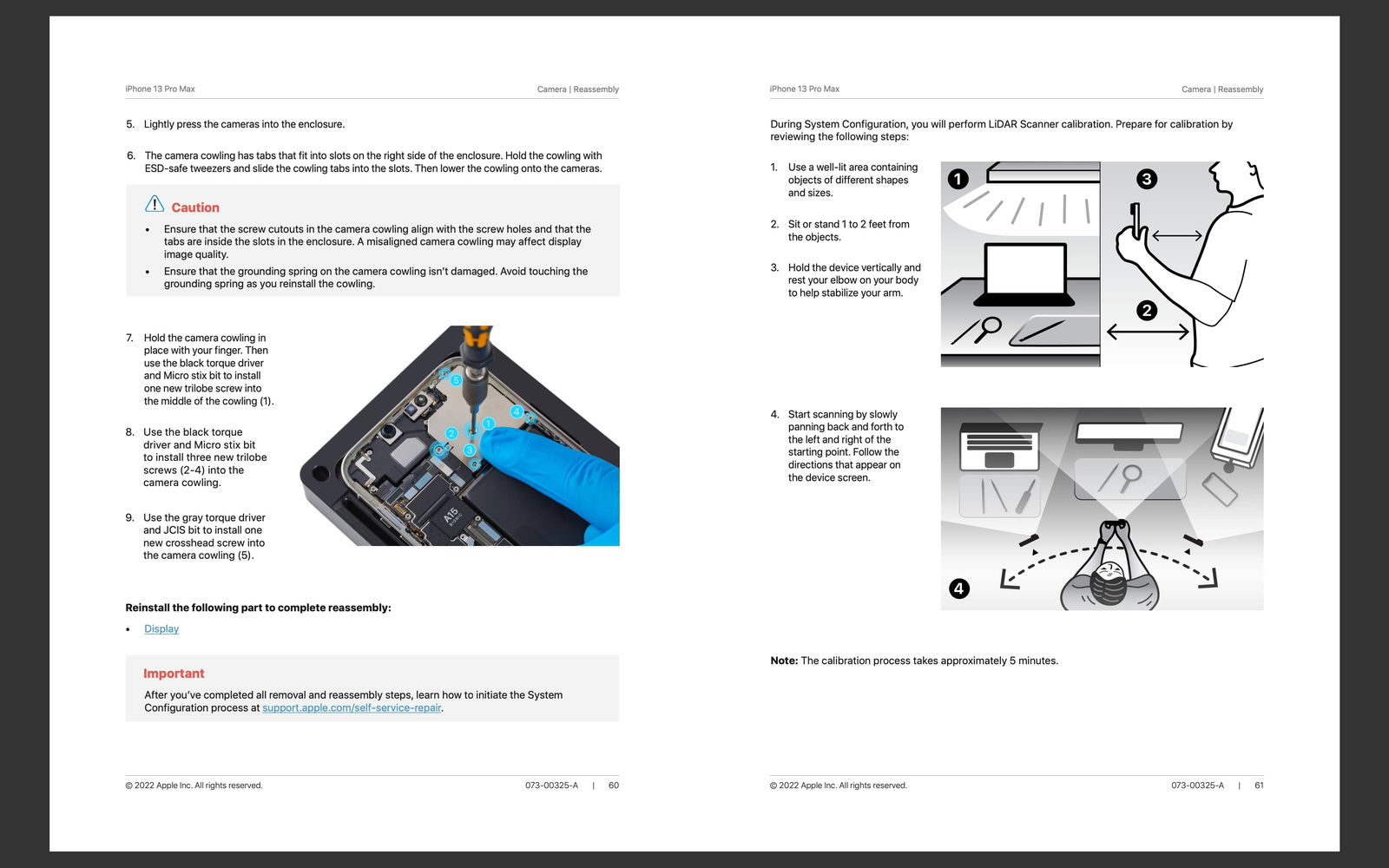 Manual de reparación de Apple