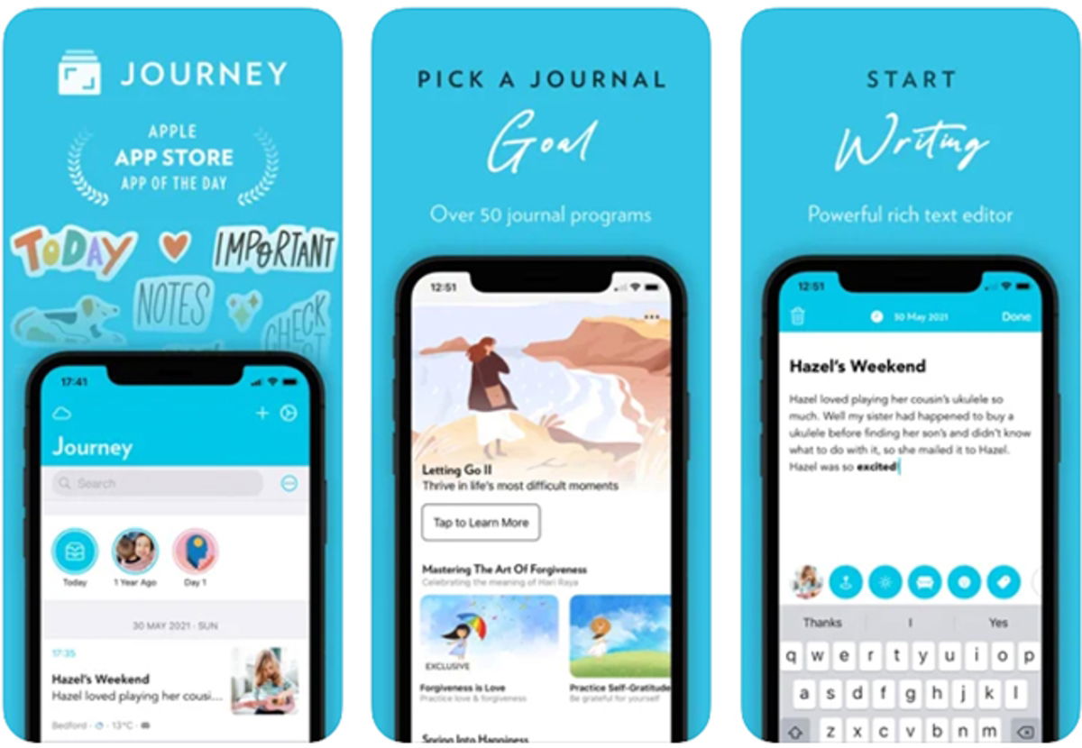 Las 8 mejores apps para escribir un diario desde el iPhone