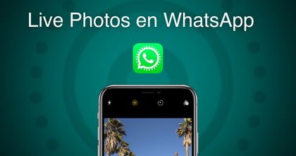 Cómo enviar Live Photos como GIF en WhatsApp Cómo enviar Live Photos como GIF en WhatsApp