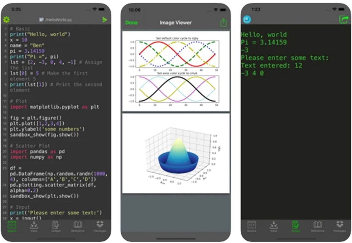 Python Programming Interpreter: aprende a programar con esta app