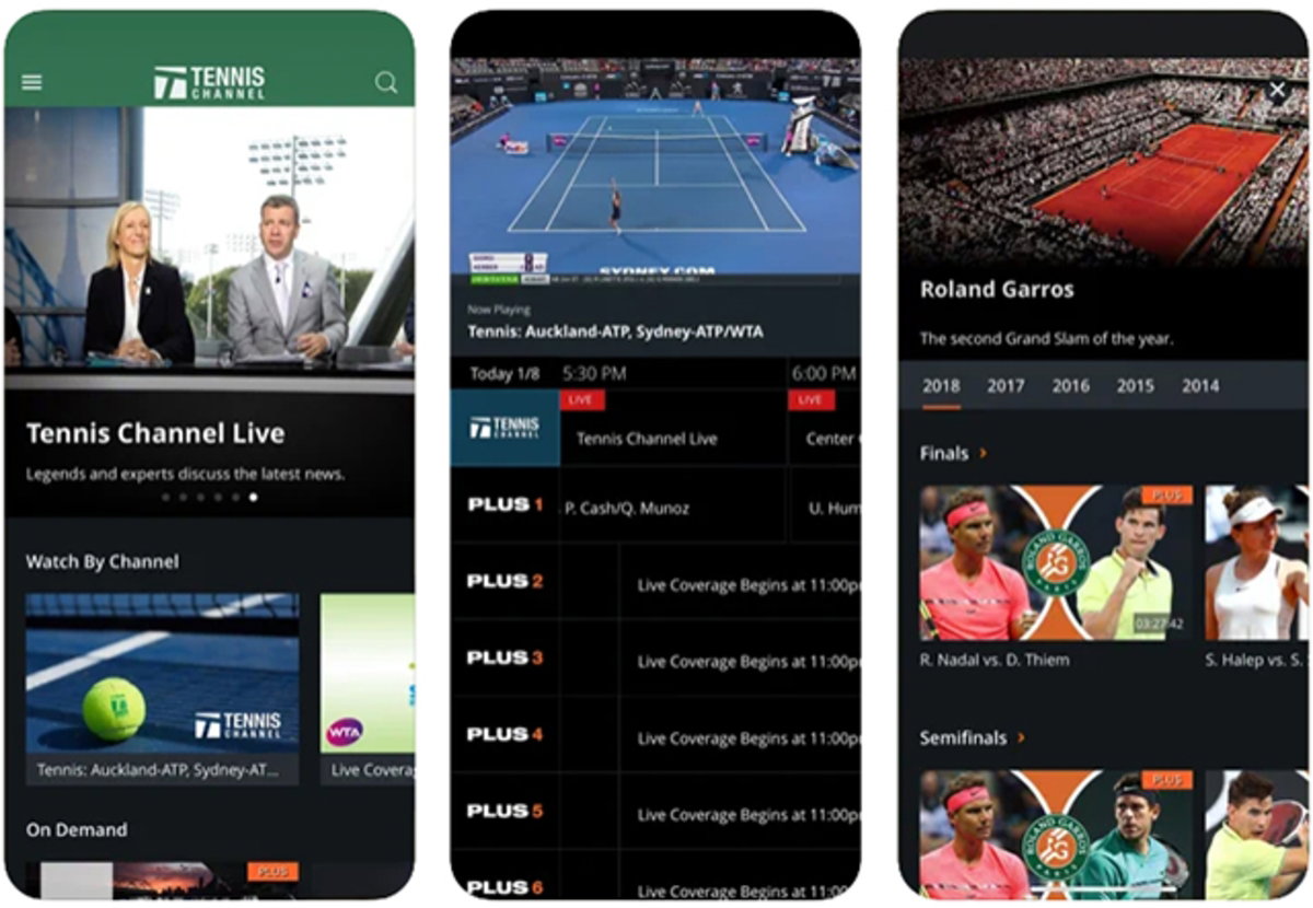 Mejores apps para ver tenis online desde iPhone