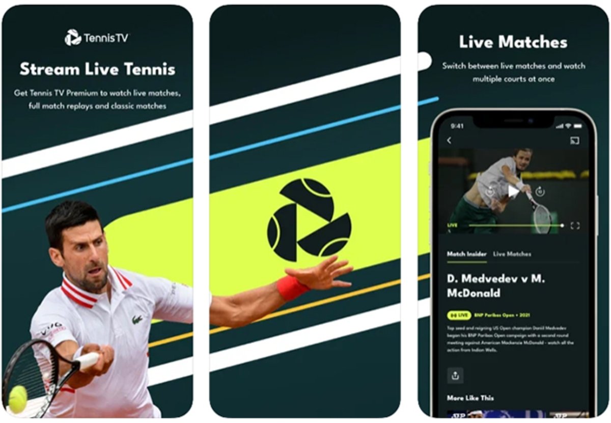Tennis TV: contenido exclusivo de tenis