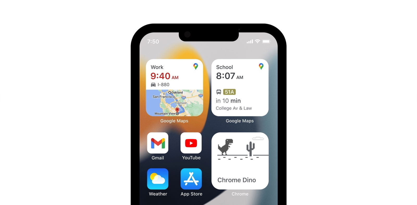 Widgets de Google Maps