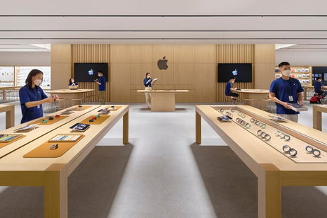 Así de especial es la nueva Apple Store de Wuhan