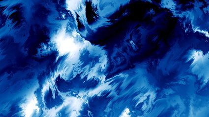 Blue fluid background