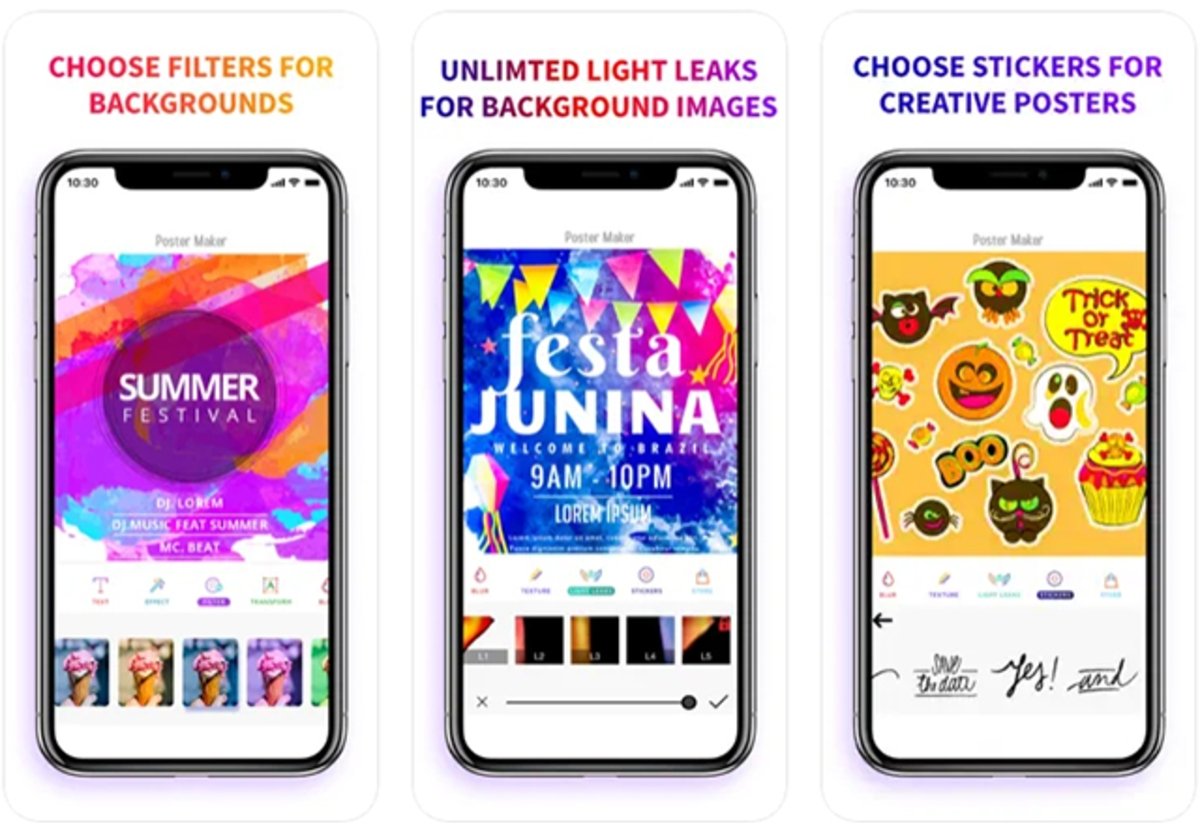 Mejores 8 apps para hacer carteles desde iPhone