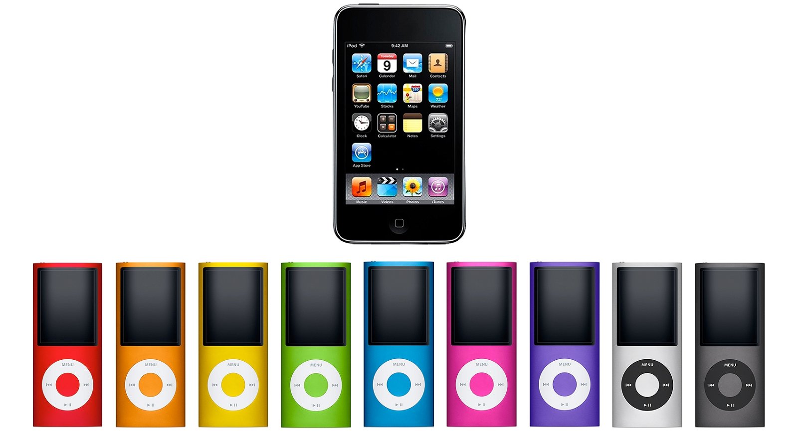 iPod nano 4 y iPod touch 2