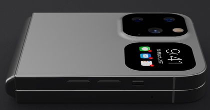 La pantalla secundaria del iPhone plegable podría ser de tinta electrónica La pantalla secundaria del iPhone plegable podría ser de tinta electrónica