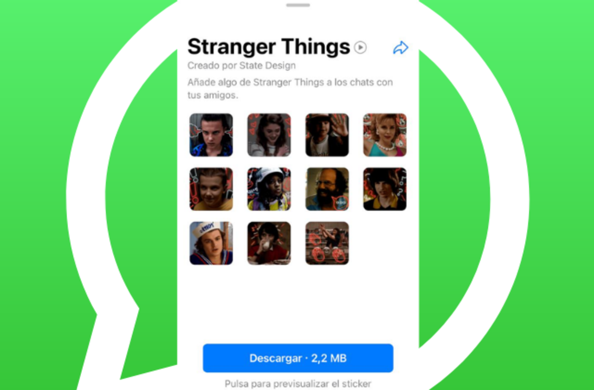 Celebra la cuarta temporada de "Stranger Things" con este pack de stickers para WhatsApp