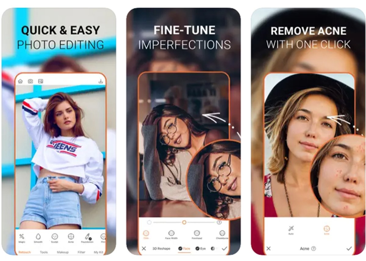 AirBrush: app que ayuda a eliminar las imperfecciones del rostro