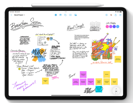 Aplicación de forma libre para iPadOS 16