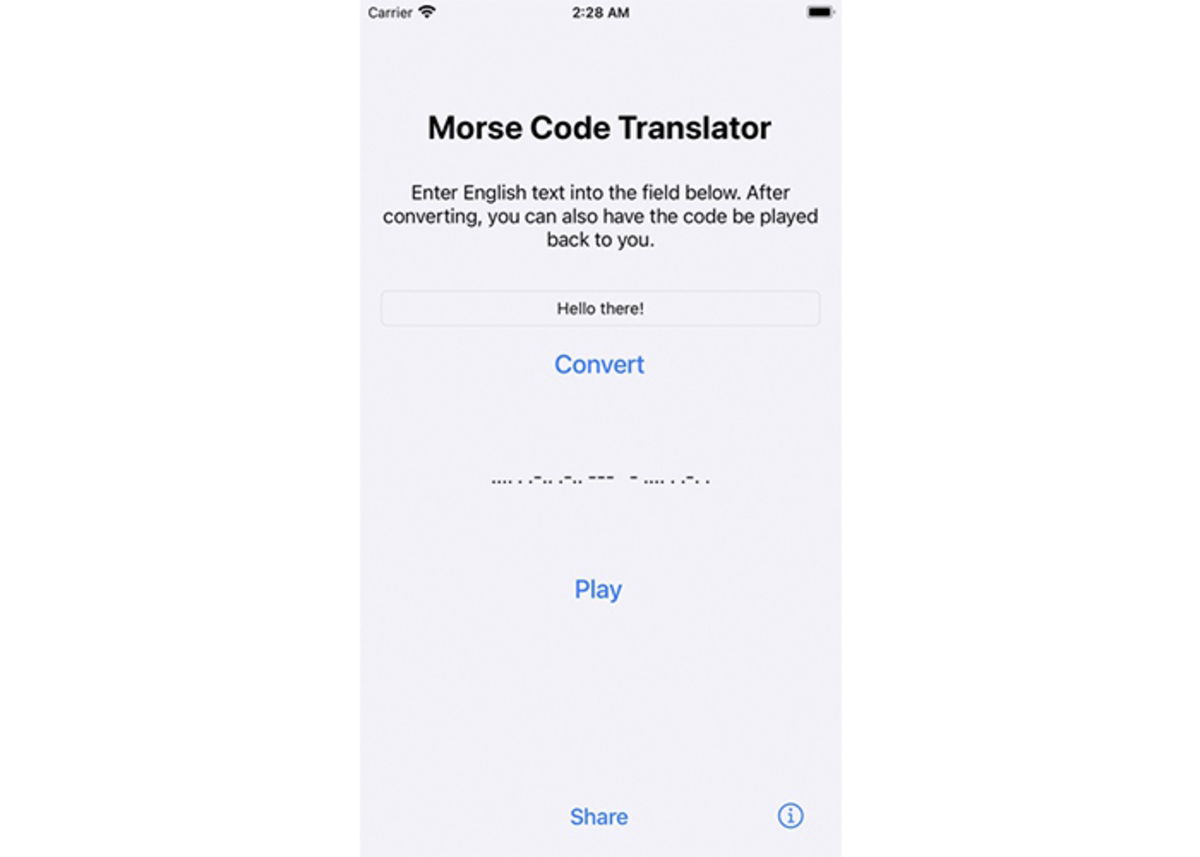 Code translate